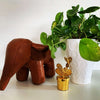 By Fogstrup  -  Læder elefant - medium - mørk cognac.