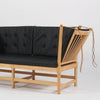 By Fogstrup - Læder hyndesæt Børge Mogensen tremmesofa- cognac