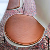 By Fogstrup - Læder hynde - Arne Jacobsen 7'er stol - cognac