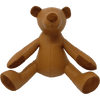 By Fogstrup  -  Læder bamse - cognac