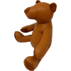 By Fogstrup  -  Læder bamse - cognac