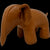 Læder elefant medium | mørk cognac. Læder elefant medium | mørk cognac.
