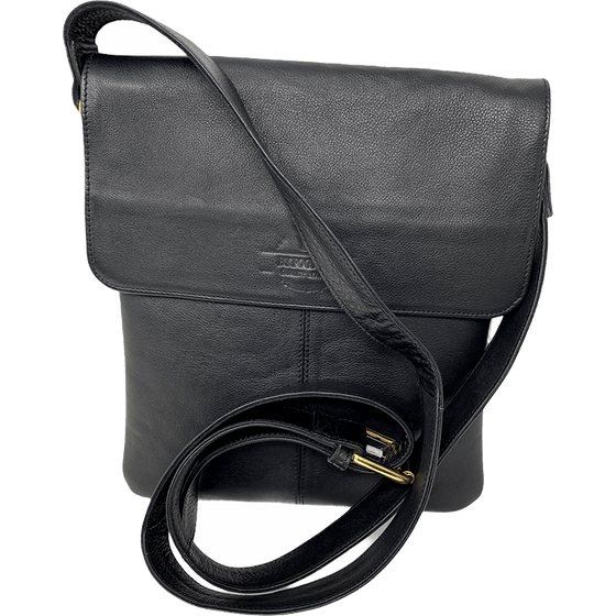 By Fogstrup  -  Crossbody lædertaske i sort