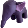 By Fogstrup  -  UNIKA - Læder elefant XL - mørk lilla