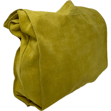  By Fogstrup  -  Læder indkøbspose i gul