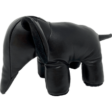  By Fogstrup  -  Læder elefant - lille - sort