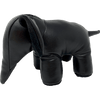 By Fogstrup  -  Læder elefant - stor - sort