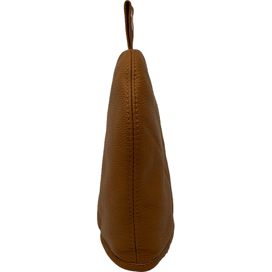 By Fogstrup  -  Stempelkandehætte i læder - cognac