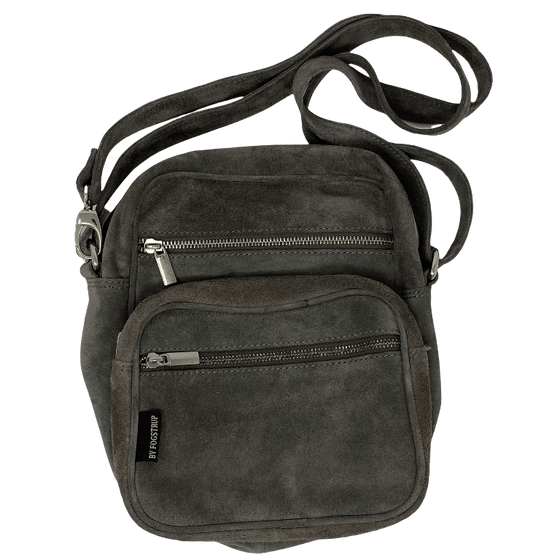 By Fogstrup  -  Unisex lædertaske i grå