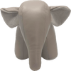 By Fogstrup  -  Læder elefant - medium - grå