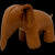 Læder elefant medium | mørk cognac.